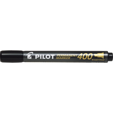 Permanentmarker Pilot SCA-400 schwarz Keilspitze, Strichbreite 1-4,5mm