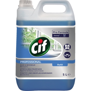 Glas & Oberflächreiniger CIF Professional 5 Liter 