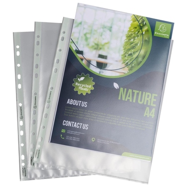 Prospekthülle Exacompta 5995E A4+ recycling forever 50 Stück