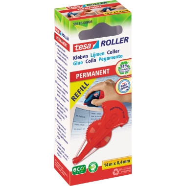Kleberoller Refill Tesa 59110 permanent 8,4mm