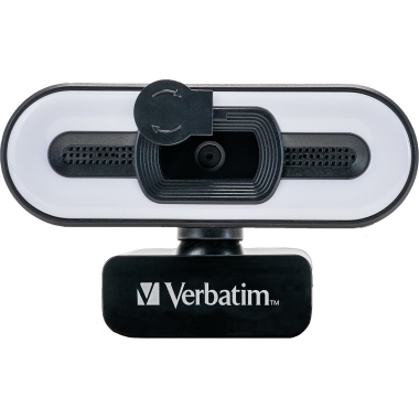 Webcam Verbatim AWC-02 Full HD 1080p schwarz, 49579