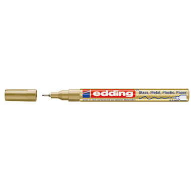 Lackmarker Edding 780 CR 0,8mm gold Eativ Bereich, Anwendungsbereich Auf Dem
