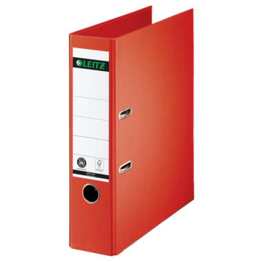 Ordner Leitz 1007 85mm hellrot A4 180° 0020