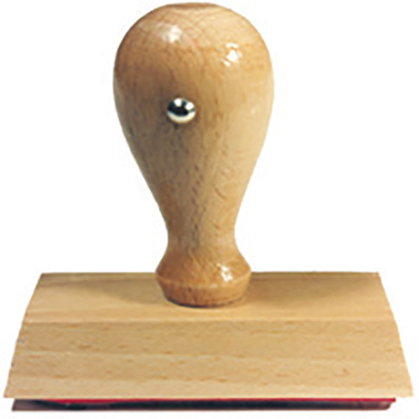 Lagertextstempel Original 