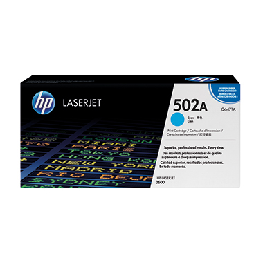 Toner HP 502A Q6471A cyan 