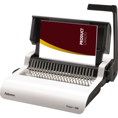 Plastikbindegerät Fellowes Plusar + 5627601 weiß