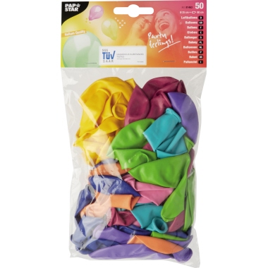 Luftballon Papstar Trend 25cm sortiert 