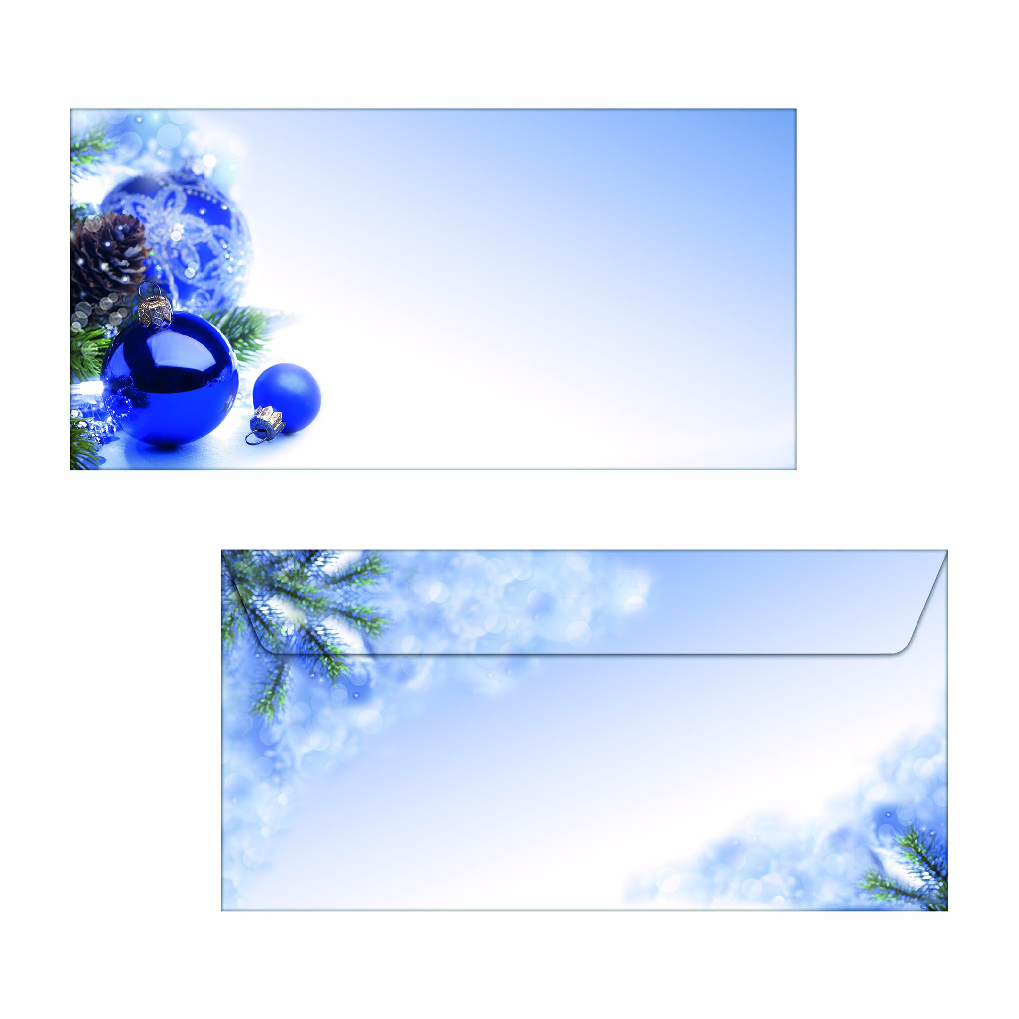 Briefumschlag Sigel DU036 Blue 