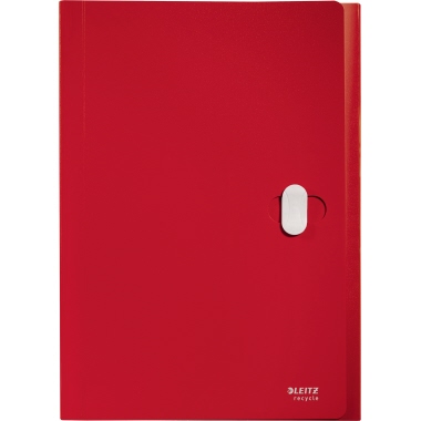 Projektmappe Leitz 4624 A4 PP 5F rot 