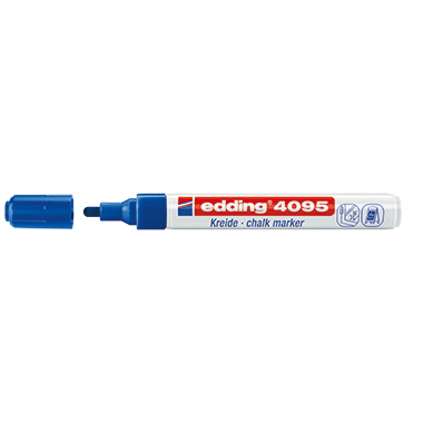 Window Marker Edding 4095 blau 2-3mm, Rundspitze