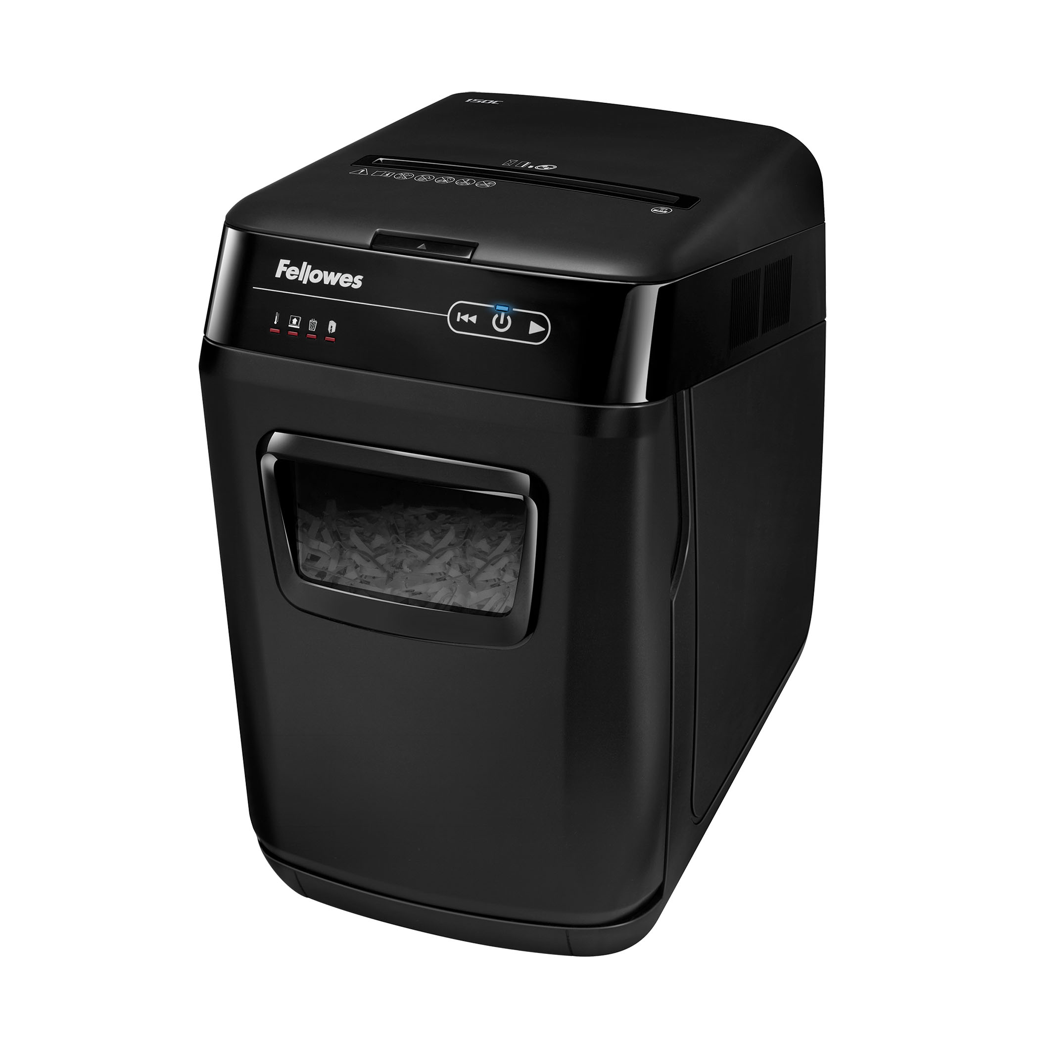 Aktenver. FELLOWES 4680101 P4 4x38mm 32L 150c schwarz