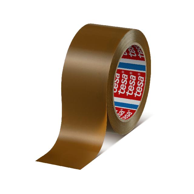 Packband Tesa 4124 66mx50mm braun Premium PVC-Klebeband strong