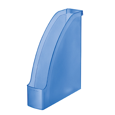 Stehsammler Leitz 2476 70mm blau frost Kunststoff