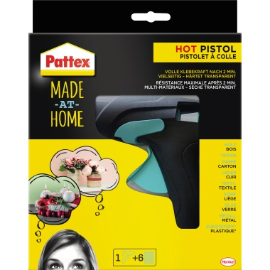 Heißklebepistole Pattex PMHHP inkl. 6 Sticks