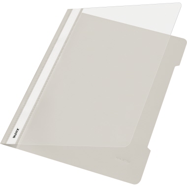 Schnellhefter Leitz 4191 PVC A4 grau