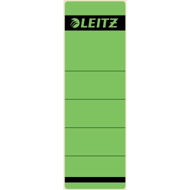 Rückenschild Leitz 1642 grün Kurz/breit, Selbstklebend
