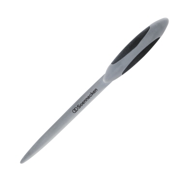 Brieföffner 23cm Softgriff schwarz/grau 