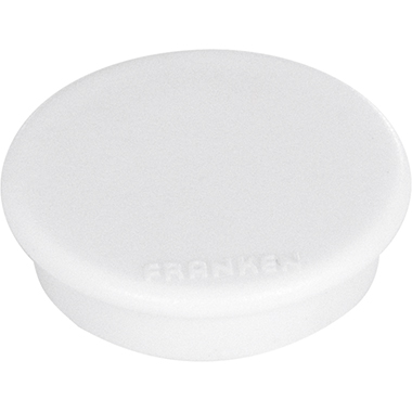 Magnet Franken HMS3609 Ø38mm weiß Haftkraft 2,5kg