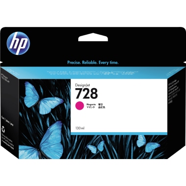Tintenpa. HP 728 F9J66A magenta wasserlöslich