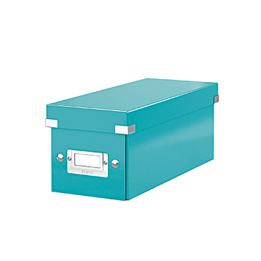 CD-Ablagebox Leitz 6041 eisblau Click & Store