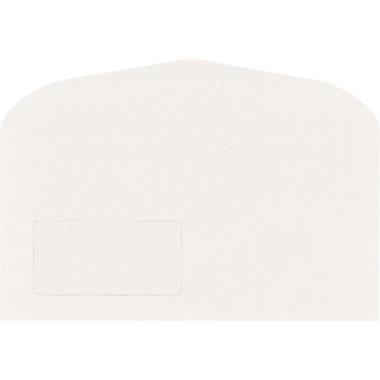 Kuvertierumschlag 114x229mm mF 75g nk Pergamin-Adressfenster C6/c5 1.000 St.