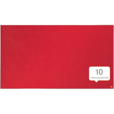 Pinnwand nobo 1915 55" rot Filz widescreen Impression Pro