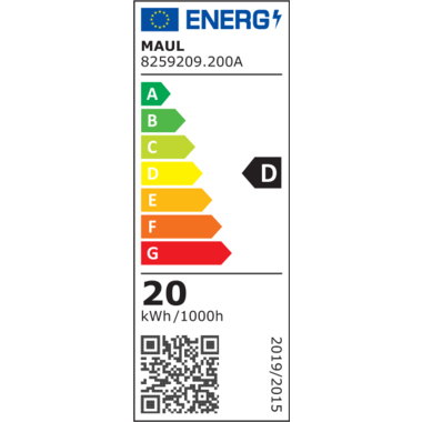 LED-Standleuchte MAULsirius 8259295 Beweg.-/Lichts. Col. Var.
