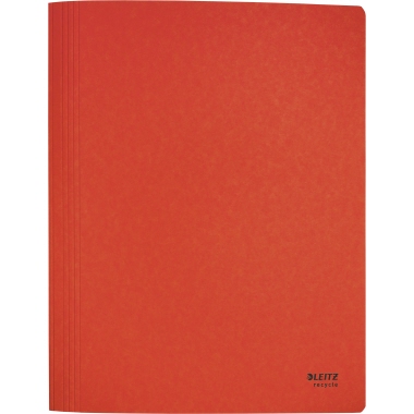 Schnellhefter Leitz 3904 A4 PP rot recycle