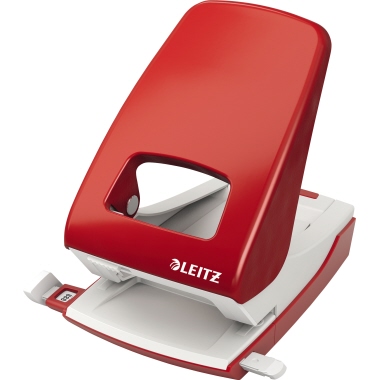 Locher Leitz 5138 rot 4mm, 40 Blatt