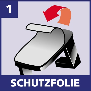 Tischabroller Tesa 53904 schwarz Smart ecoLogo 19mm x 33m