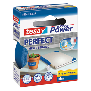 Gewebeband Tesa 56341 2,75mx19mm blau 