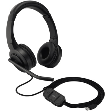 Headset Kensington H1000 USB-C schwarz On-ear