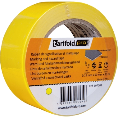 Klebeband Tarifold 197704 gelb Standard 50mmx33m