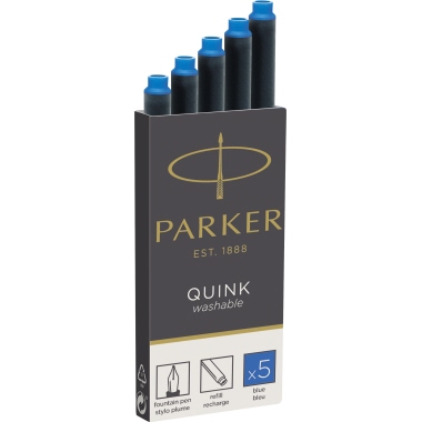 Tintenpatrone Parker Quink Z44 königsbl. 