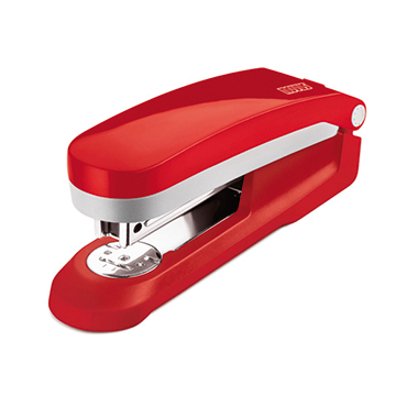 Hefter Novus 020-1765 E25 rot-grau incl. 200 Klammern 24/6