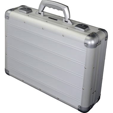 Attachekoffer ALUMAXX Venture 45160 455x135x355mm silber matt