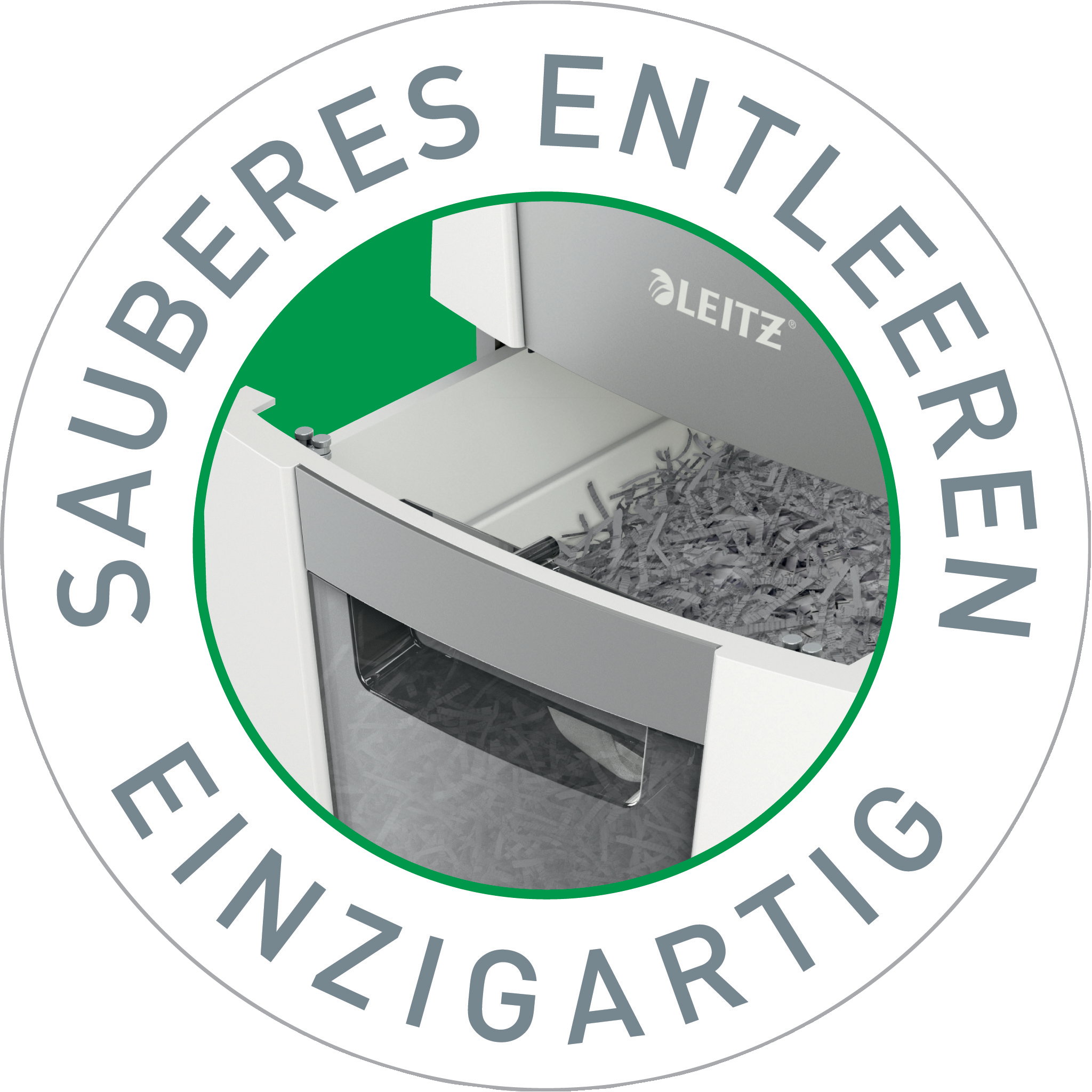 Aktenver. LEITZ 80160000 P5 2x15mm 60L Iq Auto Office 300 weiss/grau