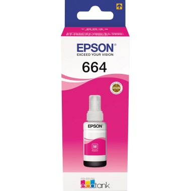 Tintenpa. EPSON T664 magenta C13t664340