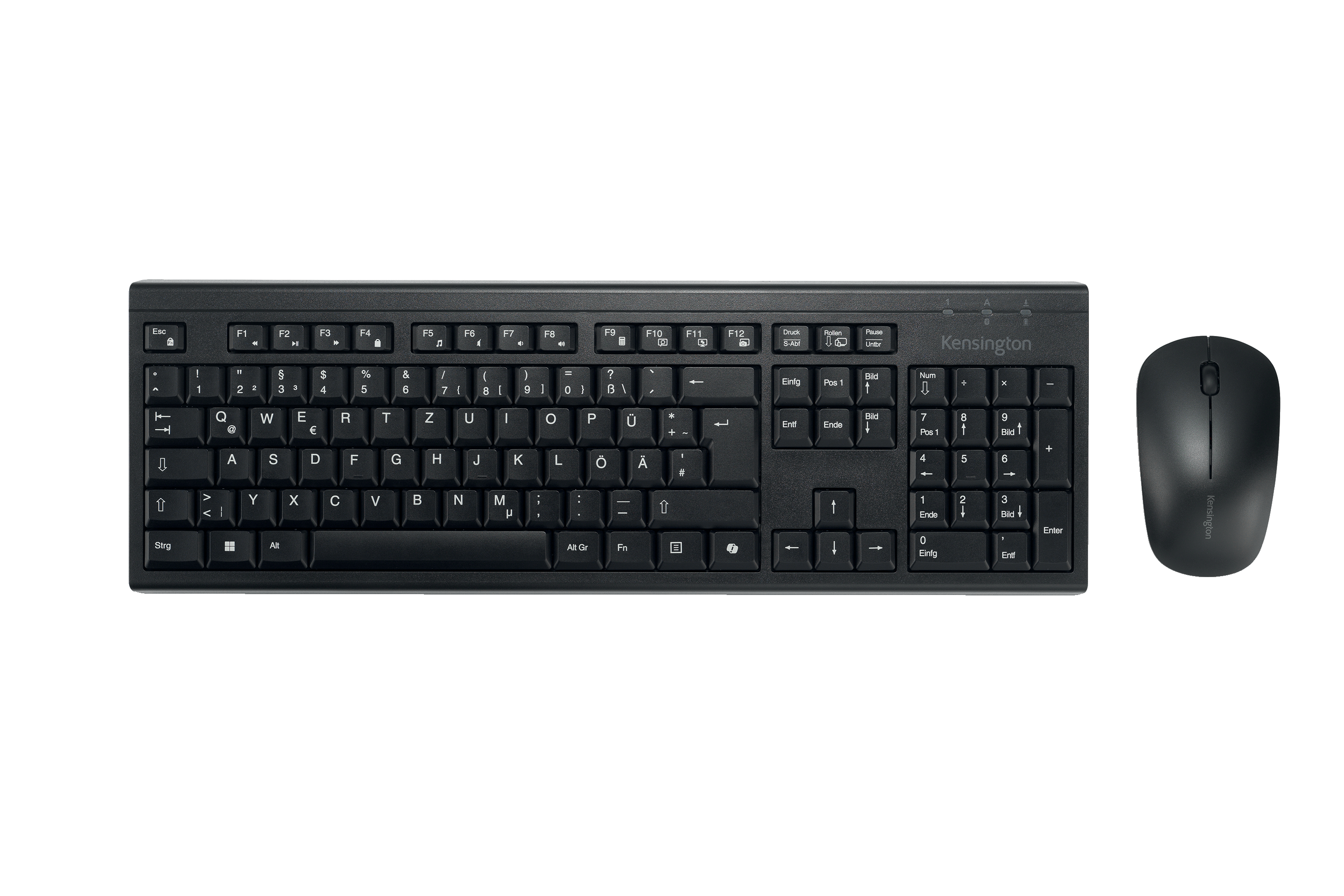 Tastatur-Maus Kensington KM270EQ sw 