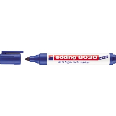NLS high-tech Marker Edding 8030 blau Luftfahrt-, Atom- Oder Schifffahrtsindus