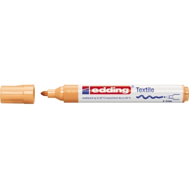 Textilmarker Edding 4500 neonorange 2-3mm, Rundspitze