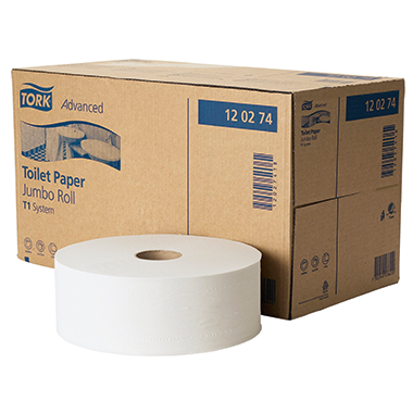 Toilettenpapier Maxi Jumbo 2-lagig 360 Meter je Rolle