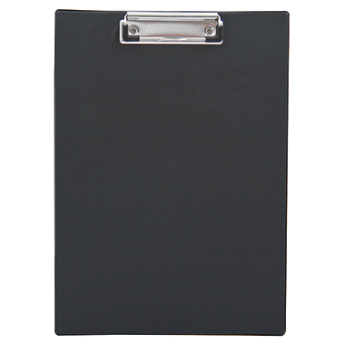 Klemmbrett A4 PP schwarz Polypropylen