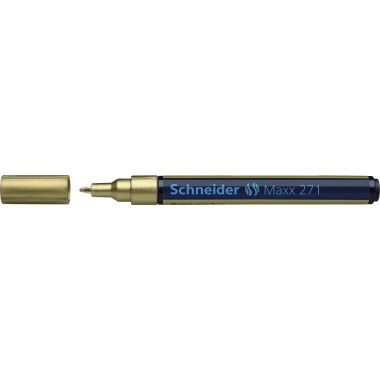 Lackmarker Schneider Maxx 271 1-2mm gold 