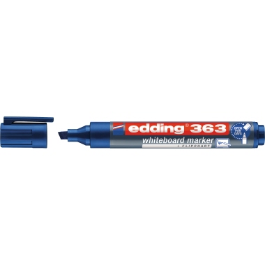 Boardmarker Edding 363 blau 1-5mm, Keilspitze Boardmarker Edding 363 blau 1-5mm, Keilspitze