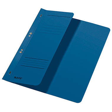 Ösenhefter Leitz 3740 A4 blau Halber Vorderdeckel