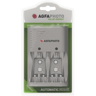 Ladegerät AGFAPHOTO für AA/AAA/9V 