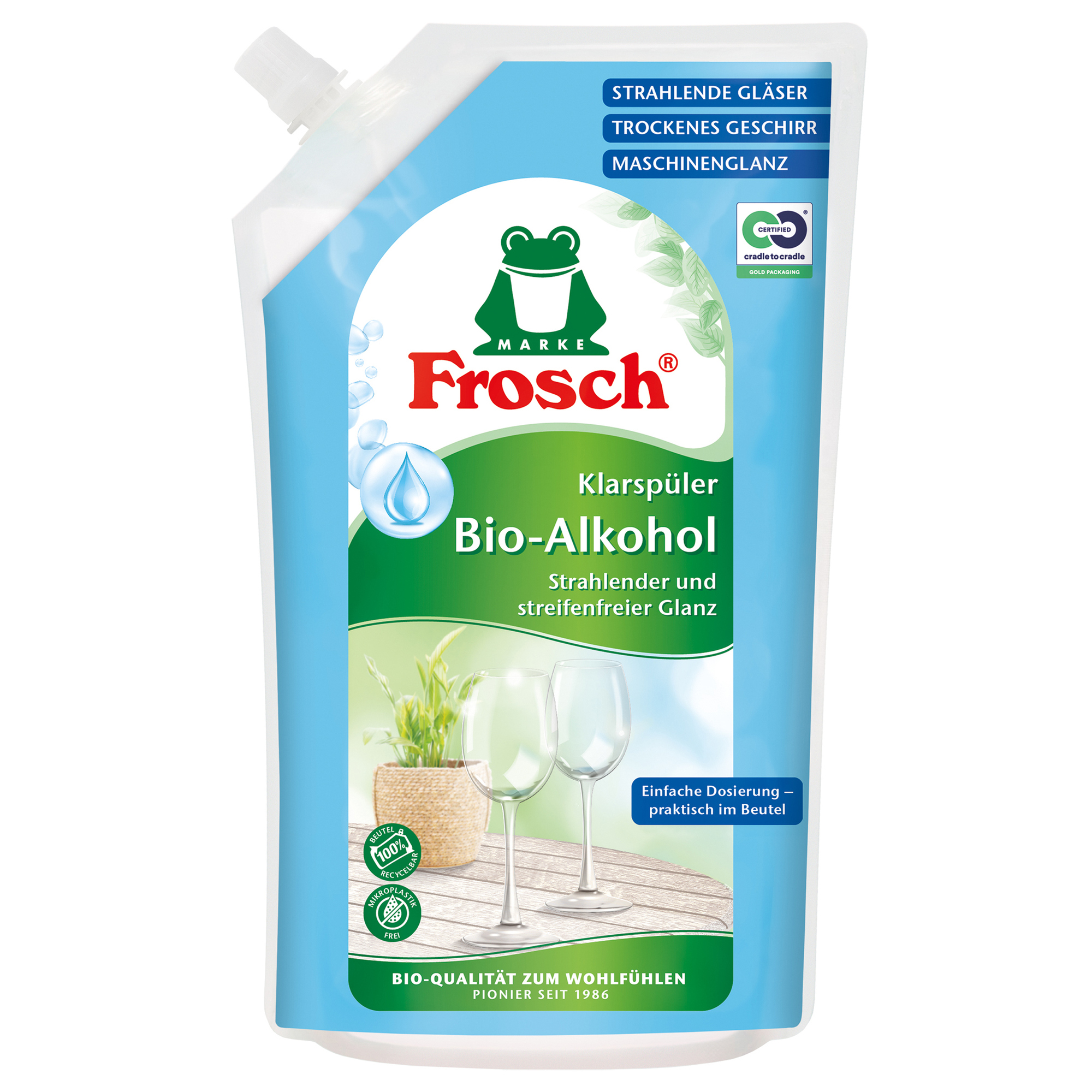 Klarspüler Frosch 750ml