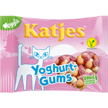 Fruchtgummi Katjes Yoghurt-Gums vegan 