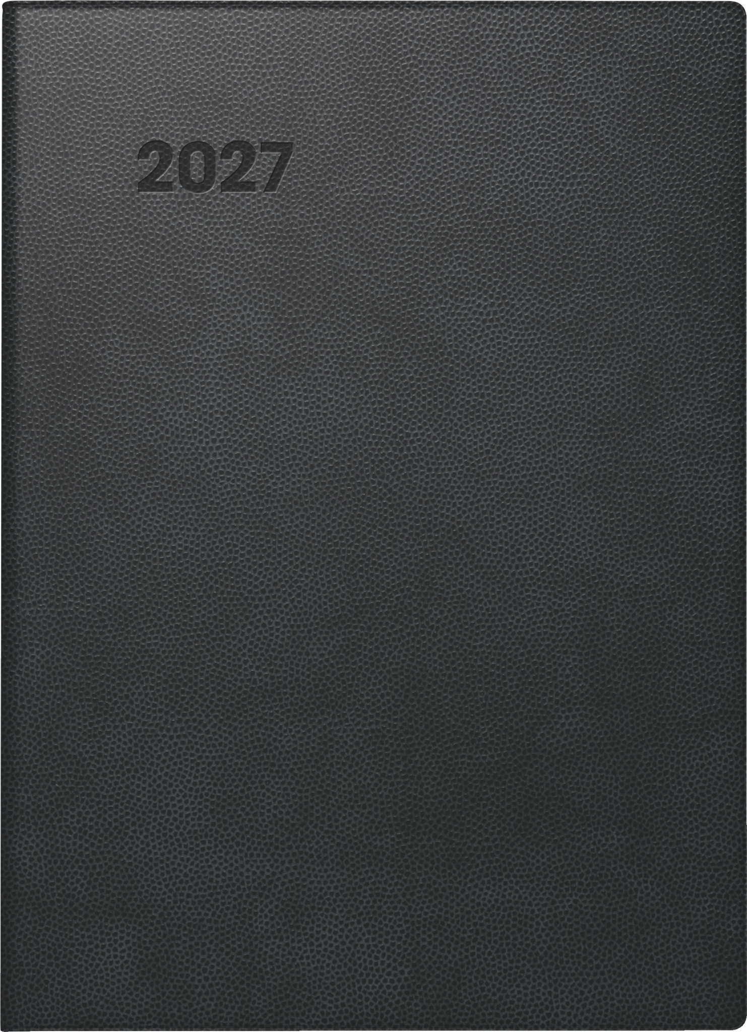 Buchkalender Brunnen 7361190 1S/1T sw Schwarz, A6, Samstag + Sonntag Auf Einer